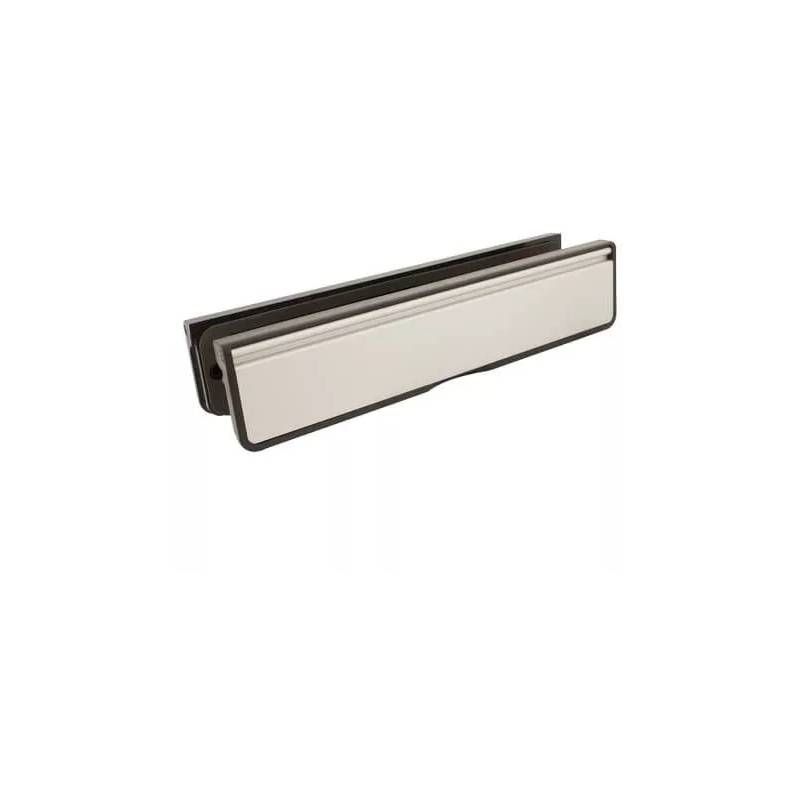DUFFELLS TSS 12" TELESCOPIC LETTERPLATE FOR UPVC DOORS 40-80mm SILVER TSSLET124080S