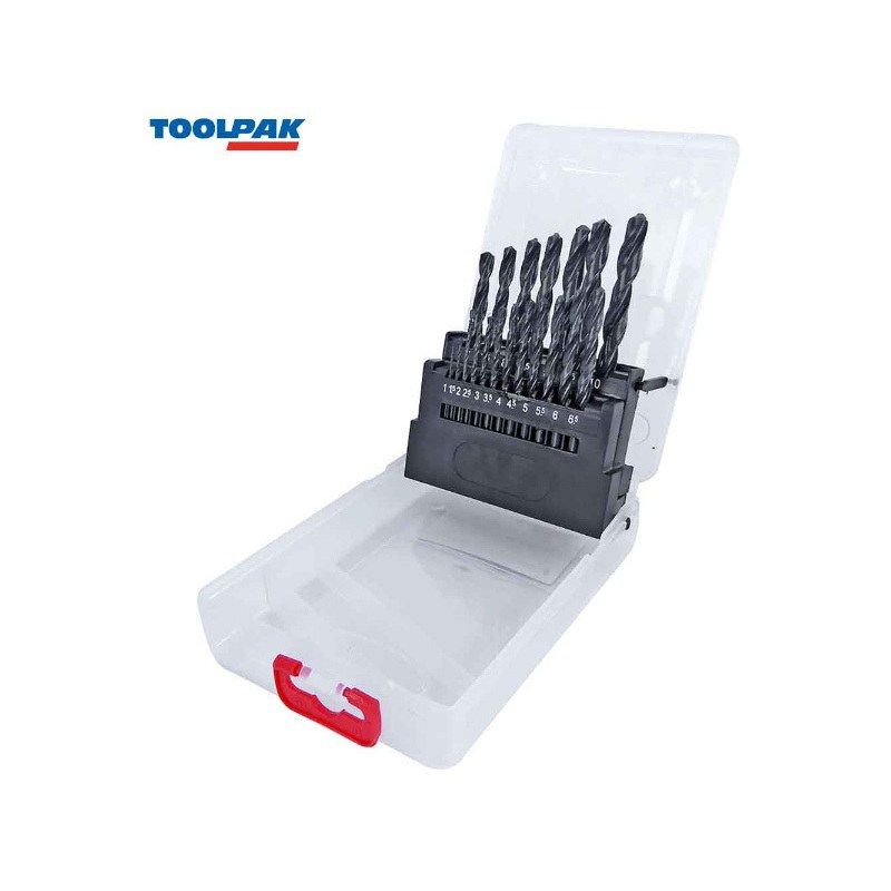 TOOLPAK RFJ-SET19X HSS JOBBER DRILL SET