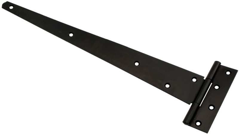 CARLISLE BRASS BLACK TEE HINGER PAIR 375mm ITH375BLK/RP