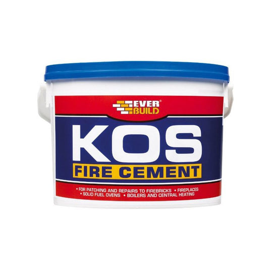 Everbuild Black Fire Cement 2Kg PCKOSBKFIRE2