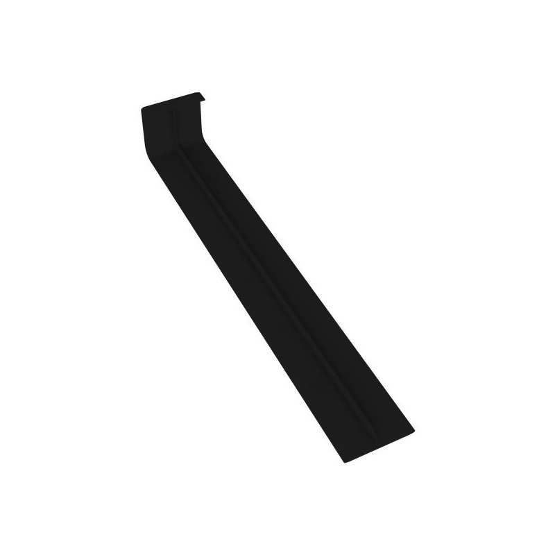 FREEFOAM SQUARE DOUBLE JOINT 600mm GLOSS BLACK FWJJBL