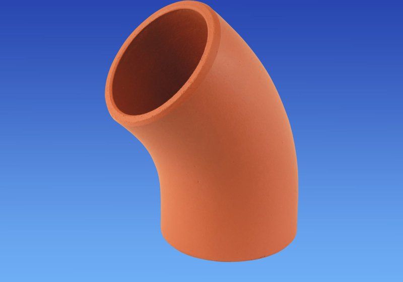CANOVA CLAY SUPERSLEVE PLAIN ENDED BEND 150mm x 45deg SB2/2