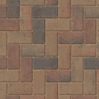STONEMARKET PAVEDRIVE 200 x 100 x 50mm BURNT OCHRE KP3107016