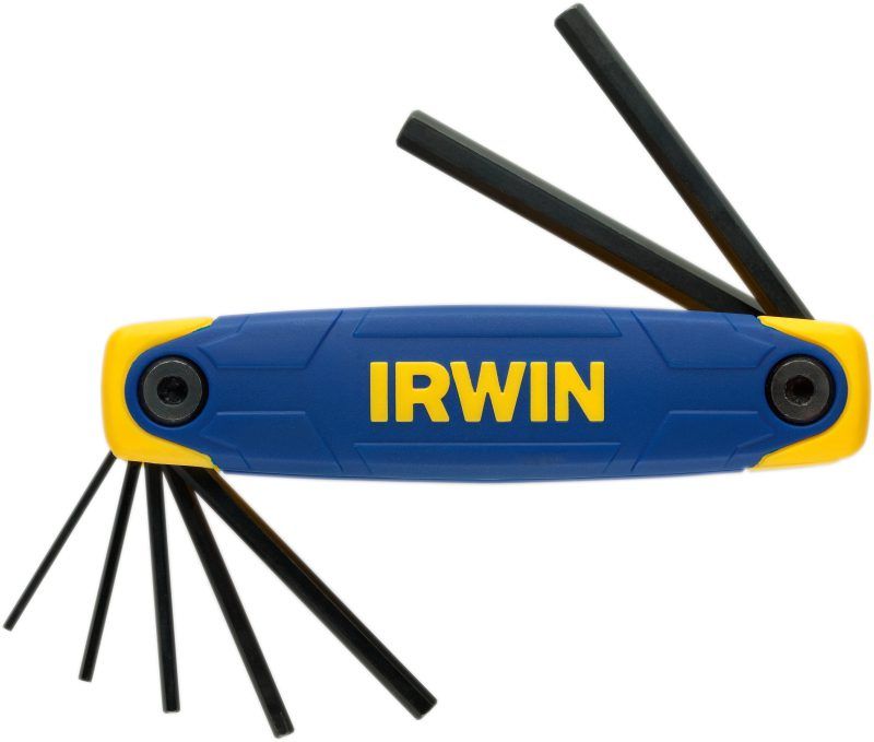 IRWIN IRWT10765 FOLDING HEXAGON KEY SET (7 PIECE)