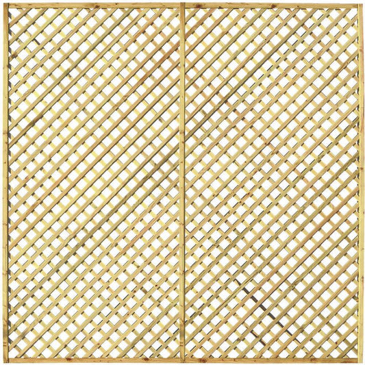 ZEST HILLSIDE DIAMOND TRELLIS 1.83 x 1.80m 00424