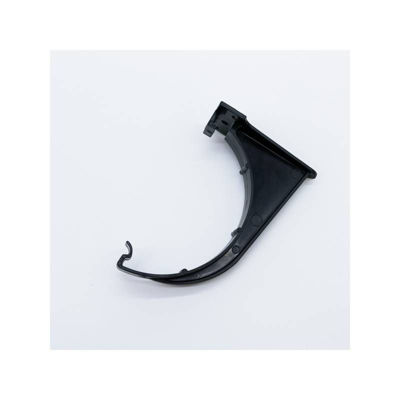 POLYPIPE RAINWATER 112mm HALF ROUND GUTTER FASCIA BRACKET RR109B BLACK