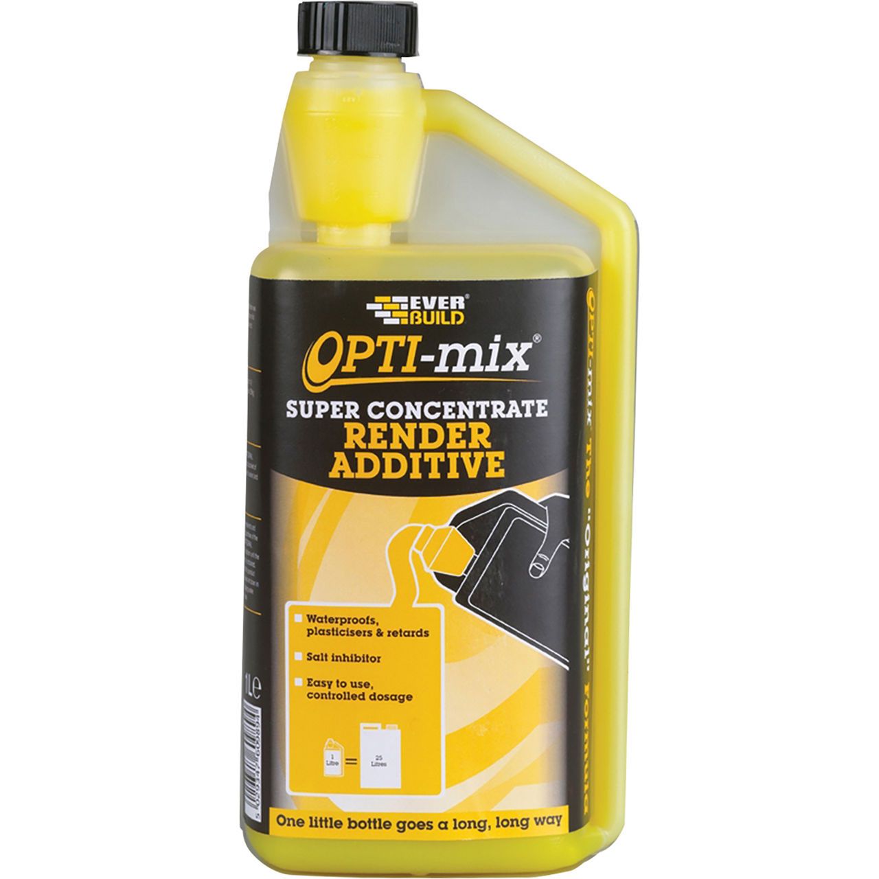 Everbuild Opti-Rend Concentrated 3 In 1 Render Additive 1L OPTIREND1