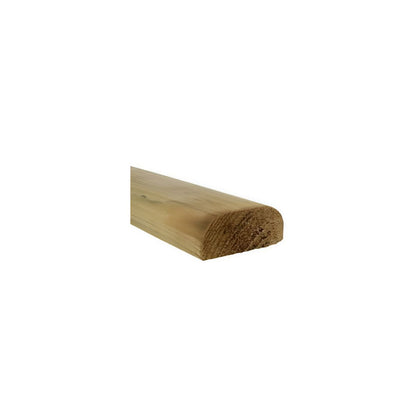 WOODBANK 38 x 100mm x 3.6m D-RAIL MACHINED UC3 TREATED R6DGR FSC