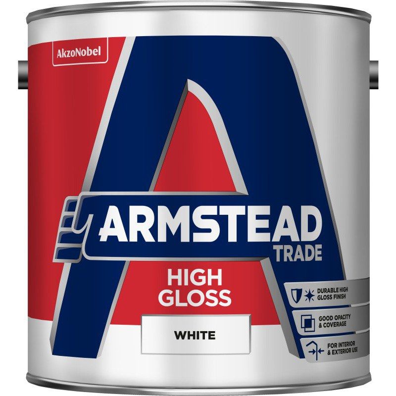 ARMSTEAD TRADE HIGH GLOSS 2.5l WHITE 5218640