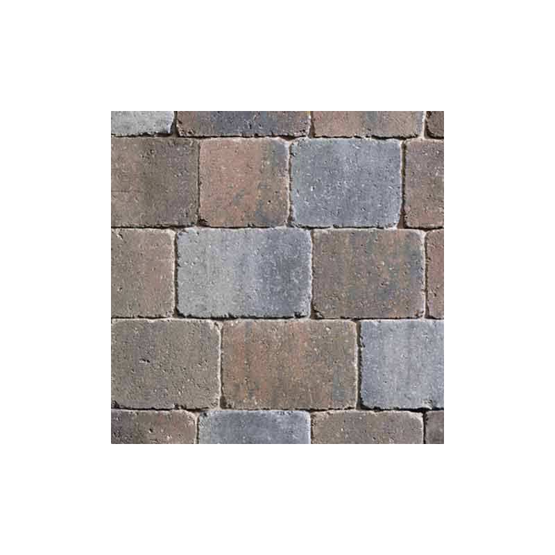 PLASMOR PAVIOURS SORRENTO TUMBLED SETTS 60mm 7.35m2 PER PACK NIDDSTONE (WESTERN) 60SRNS