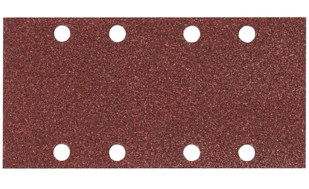 MAKITA P-31893 PACK OF 10 PUNCHED 1/3 SANDING SHEET 80 GRIT 93X185MM
