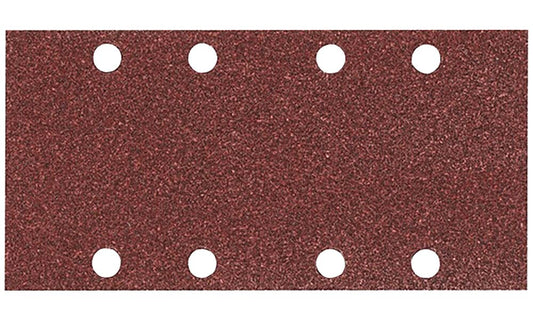 MAKITA P-31893 PACK OF 10 PUNCHED 1/3 SANDING SHEET 80 GRIT 93X185MM