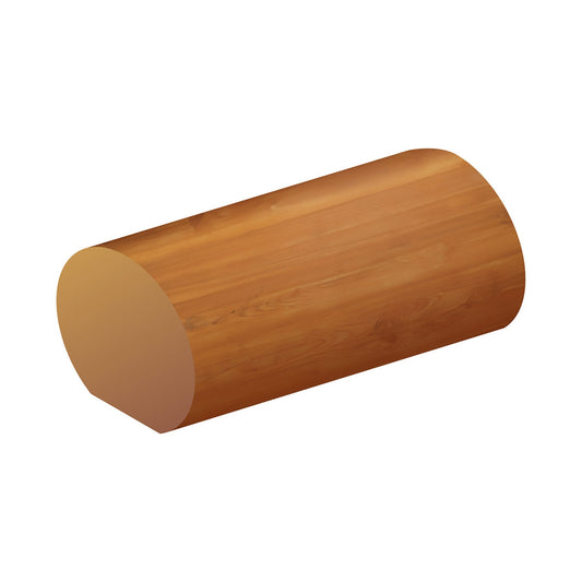 JDT 50 x 50mm PREMIUM REDWOOD MOPSTICK HANDRAIL PEFC