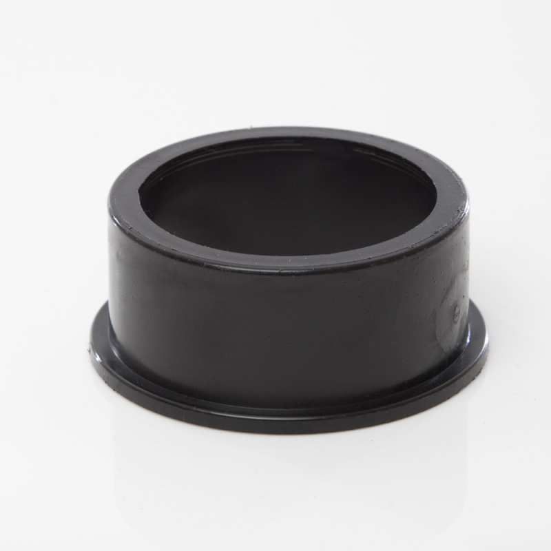 POLYPIPE SOIL SOLVENT BOSS ADAPTOR 50mm SW82 SW82B BLACK