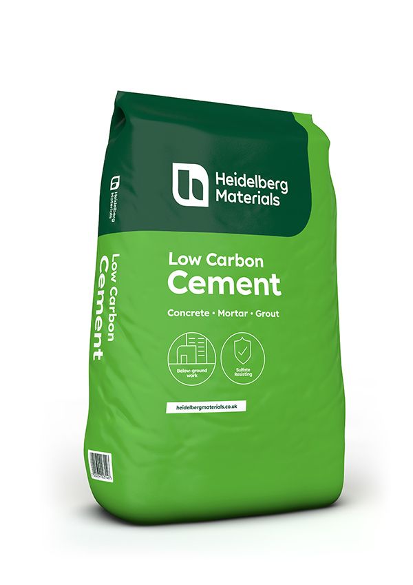 Hanson Low Carbon Cement 25kg Bag