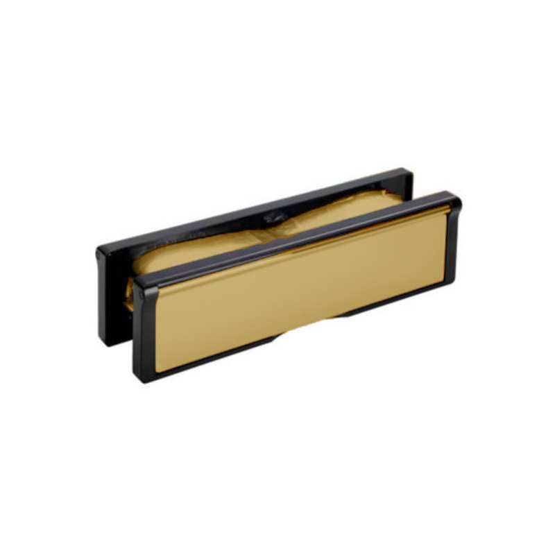 CARLISLE BRASS LETTERBOX INTUMESCENT 12" BRASS