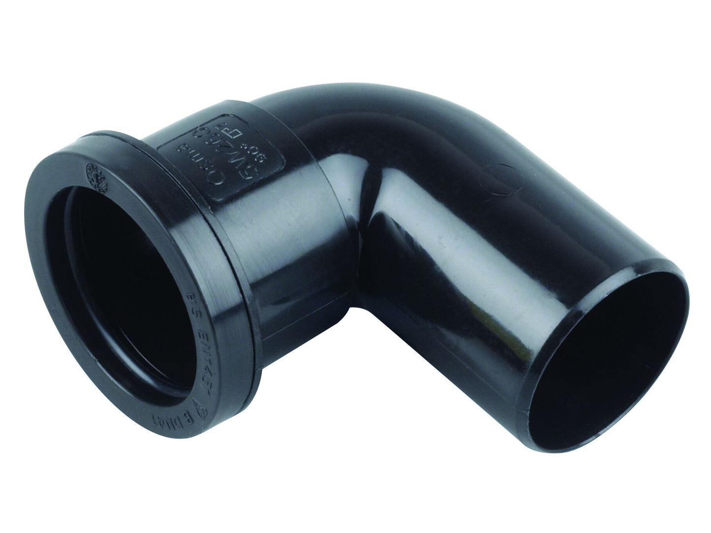 OSMAWELD 4W260 PP SPIGOT BEND 90deg 32mm 4W260B BLACK