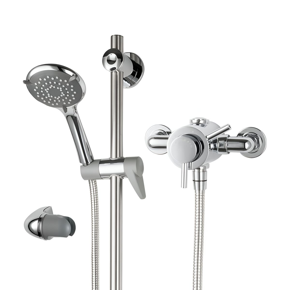 TRITON ELICMINCEX INCLUSIVE CONCENTRIC EXPOSED SHOWER & GRAB RISER RAIL