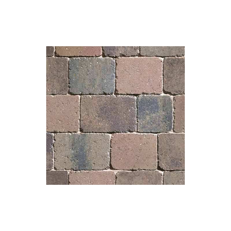 PLASMOR PAVIOURS SORRENTO TUMBLED SETTS 60mm 7.35m2 PER PACK CARRARA STONE (WESTERN) 60SRCS