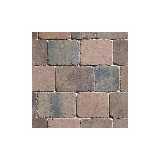 PLASMOR PAVIOURS SORRENTO TUMBLED SETTS 60mm 7.35m2 PER PACK CARRARA STONE (WESTERN) 60SRCS