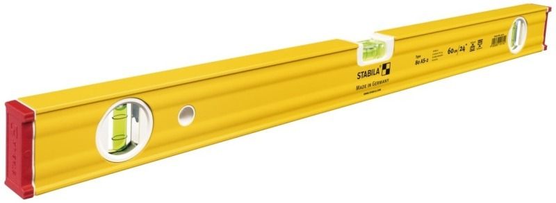 STABILA STB80AS2-60 16055 DOUBLE PLUMB LEVEL 24"