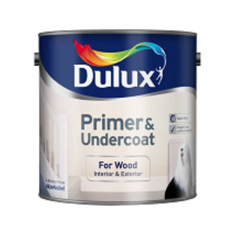 DULUX PRIMER & UNDERCOAT WHITE 2.5l 5092090