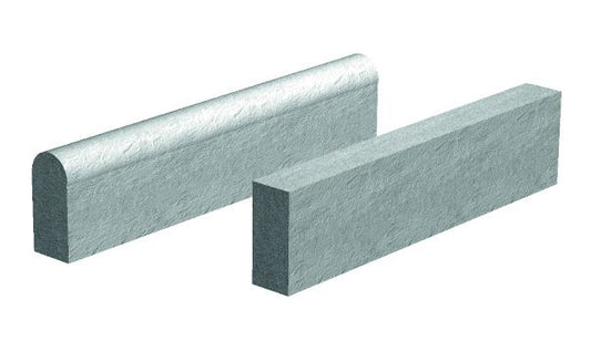 Supreme Concrete Path Edging 6 x 2 x 36" Flat Square Top EDG02