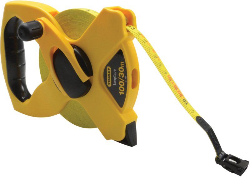 STANLEY STA234791 OPEN REEL FIBRE TAPE RULE 30m