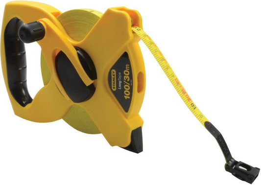 STANLEY STA234791 OPEN REEL FIBRE TAPE RULE 30m