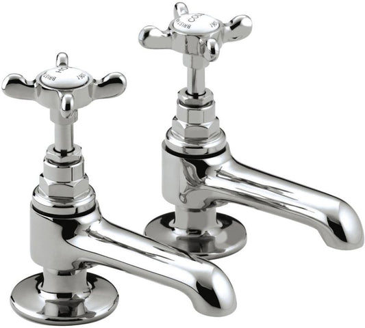 BRISTAN N 1/2 C CD 1901 BASIN PILLAR TAPS CD 1/2" CHROME