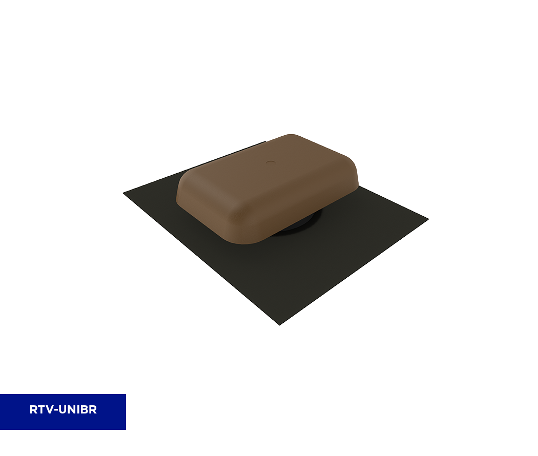 TIMLOC UNIVERSAL ROOF TILE VENT BROWN RTV-UNIBR