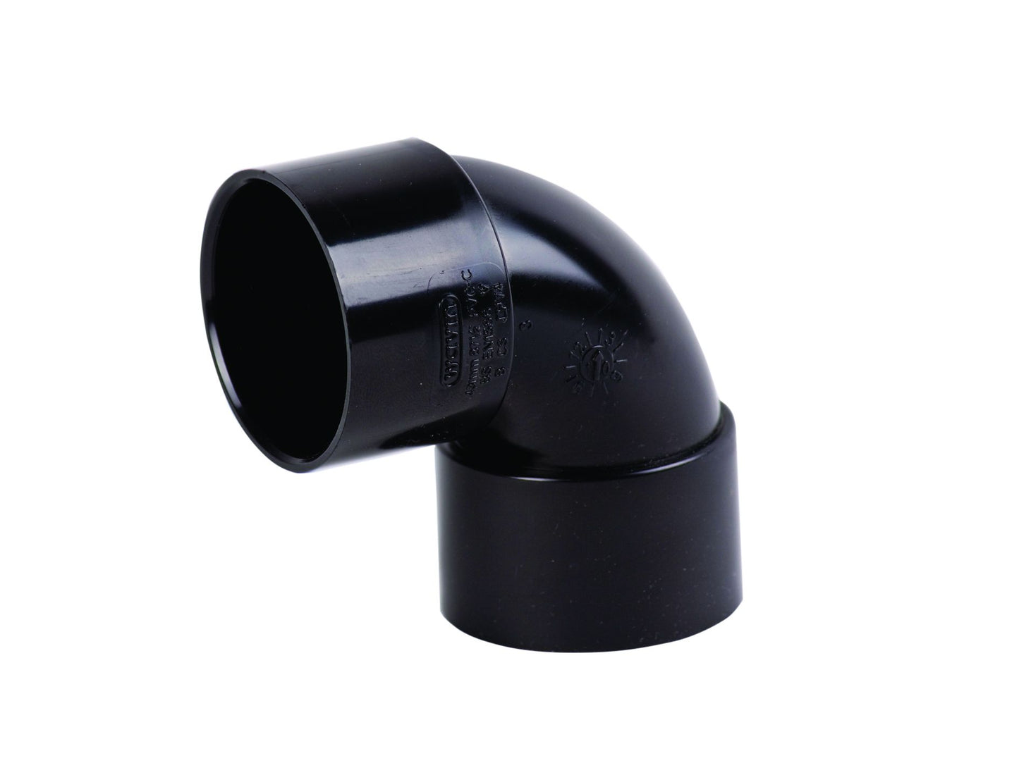 OSMAWELD 5M161 PVCC BEND 90deg 40mm 5M161B BLACK