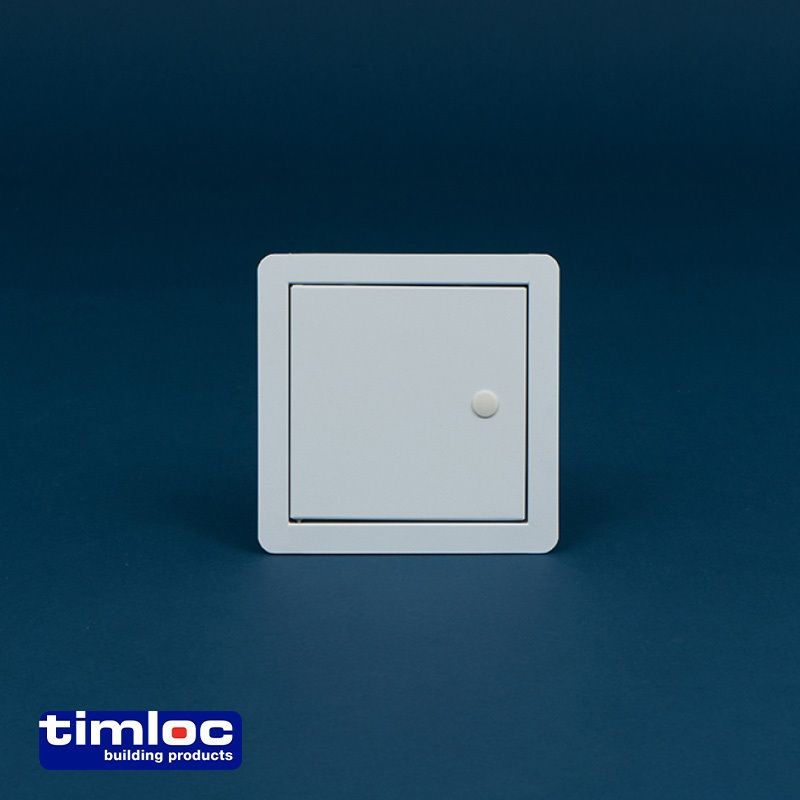TIMLOC 250 x 250mm WHITE 1 HR FIRE RATED METAL ACCESS PANEL APC200X200CR