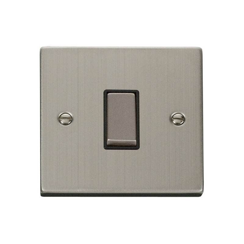 CLICK VPSS411BK 1G 2WAY SWITCH SS WHI INSERT