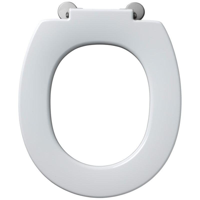 ARMITAGE SHANKS S406601 CONTOUR 21 STANDARD SEAT ONLY NO COVER TOP FIX WHITE