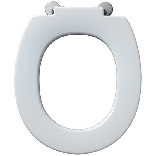 ARMITAGE SHANKS S406601 CONTOUR 21 STANDARD SEAT ONLY NO COVER TOP FIX WHITE