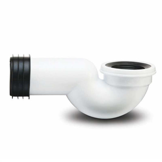 POLYPIPE KWIKFIT SWAN NECK PAN CONNECTOR 110mm SNK12