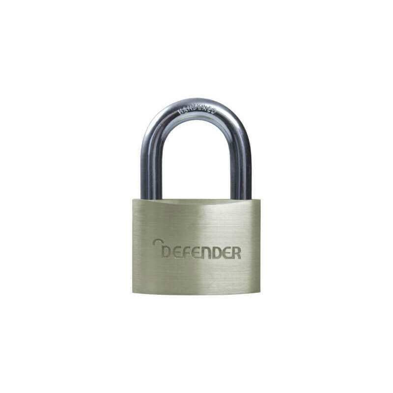 SQUIRE BRASS HARDENED STEEL SHACKLE 60mm DFBP6