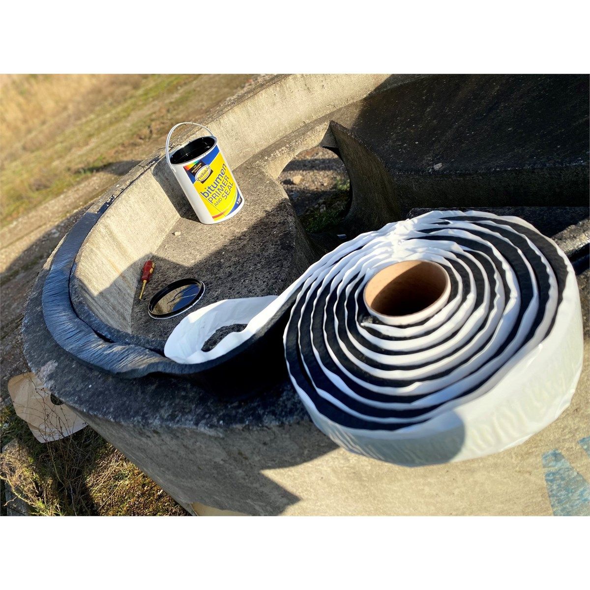 PROSOLVE BITUMEN JOINTING STRIP 12 x 60mm x 6m PVBJS60