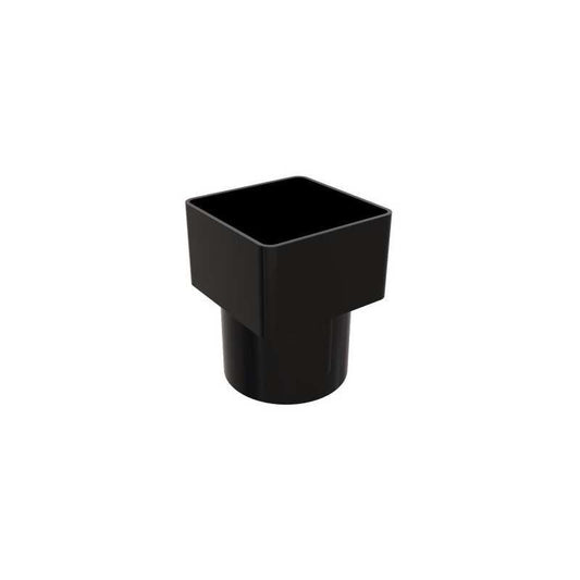 FREEFLOW SQUARE TO ROUND PIPE ADAPTOR BLACK FRS531BL