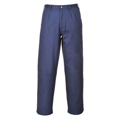 Bizflame Work Trousers, L, R, Navy