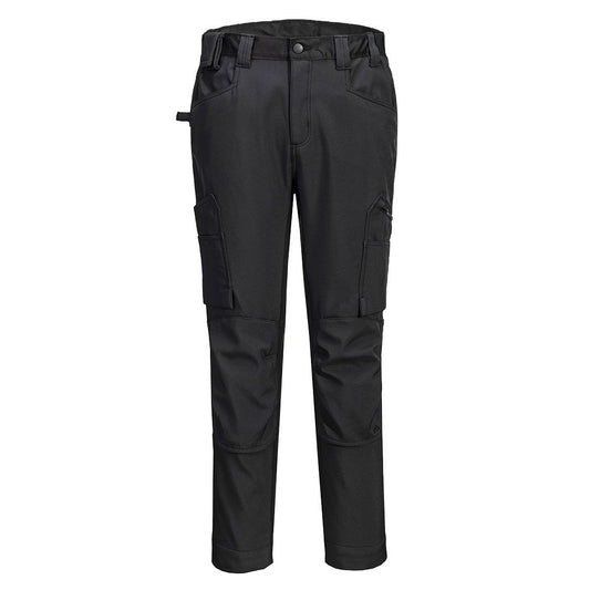WX2 Eco Softshell Trousers (2L), 28, R, Black