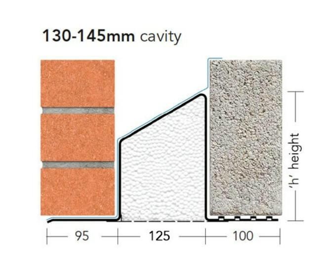 KEYSTONE STEEL LINTEL HEAVY DUTY HD/K-130 4000mm KH134