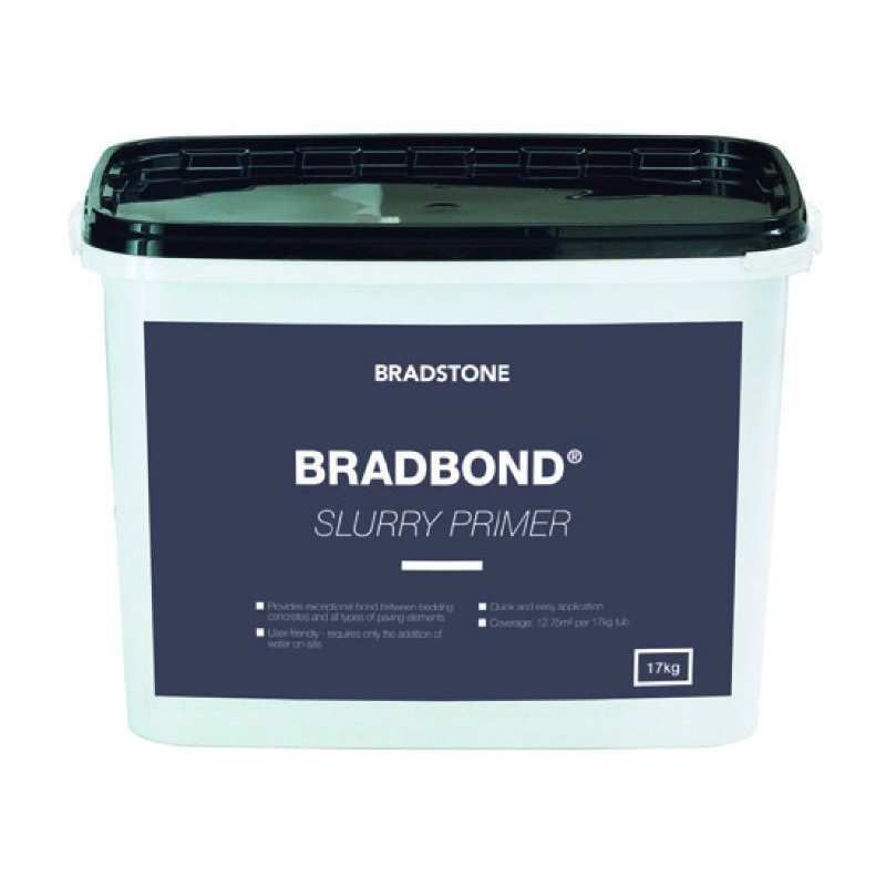 BRADSTONE BRADBOND SLURRY PRIMER 17kg GREY 22677