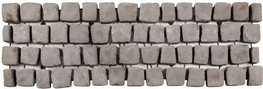 BRADSTONE CARPET STONES COBBLE STRAIGHT 1200 x 400 x 40mm CHARCOAL 05878