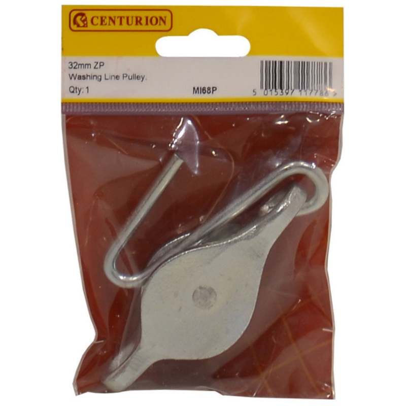 CENTURION MI68P ZINC PLATED WASHING LINE PULLEY