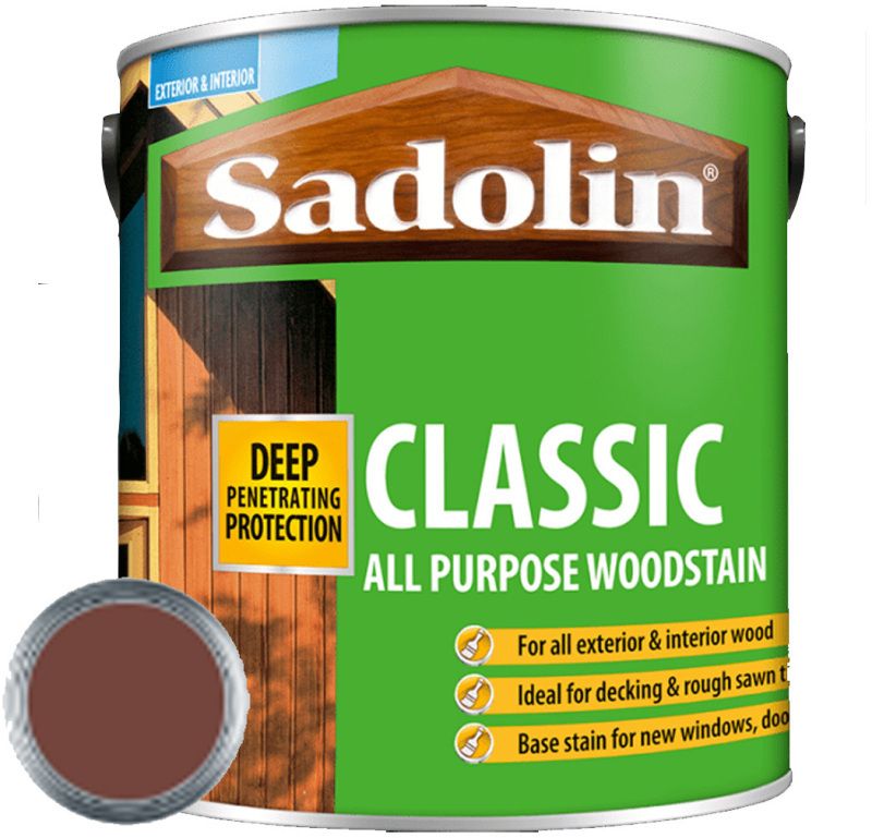 SADOLIN CLASSIC WOODSTAIN 2.5l TEAK 5028462