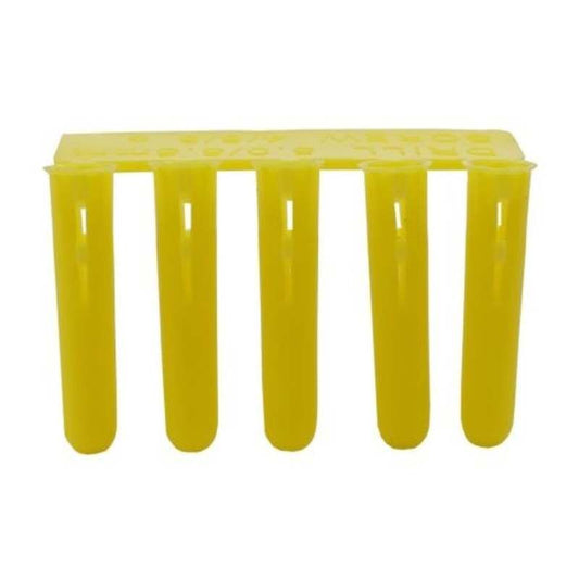 JCP PLASTIC WALLPLUGS 30mm (PACK 100) YELLOW