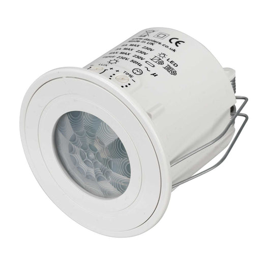 Danlers Ceiling Flush Mounted PIR Occupancy Switch White