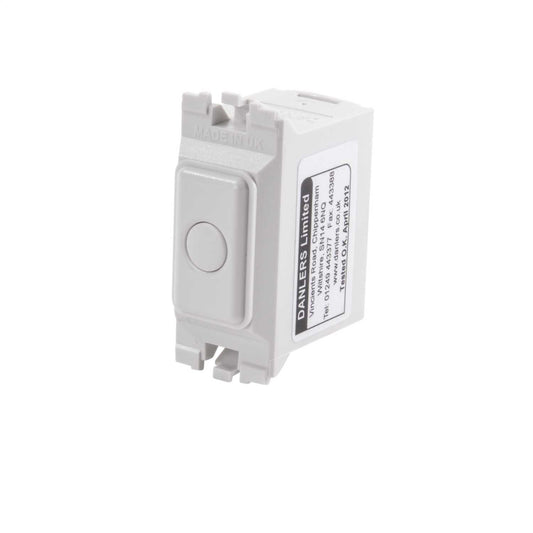 Danlers 400W 1 Gang Grid Dimmer Module White